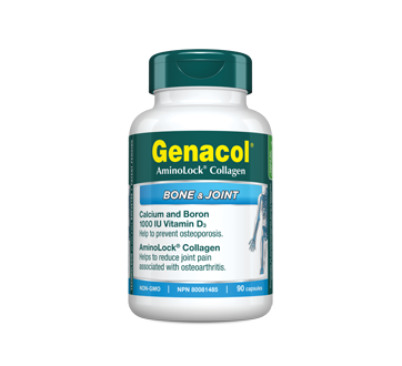 Image of product Genacol - Bone & Joint Formula with Collagen, Boron, Calcium & Vitamin D3, 90 units
