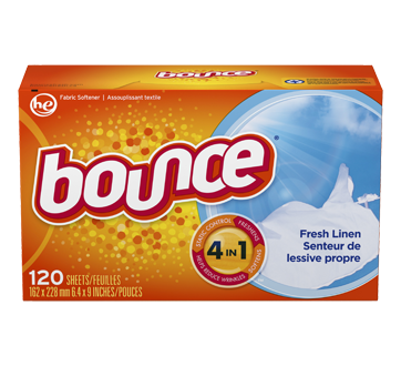 fabric softener dryer sheets 120 units fresh linen bounce fabric softener dryer sheets