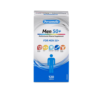 Image of product Personnelle - Multivitamin Mineral Supplement for Mens 50+, 120 units