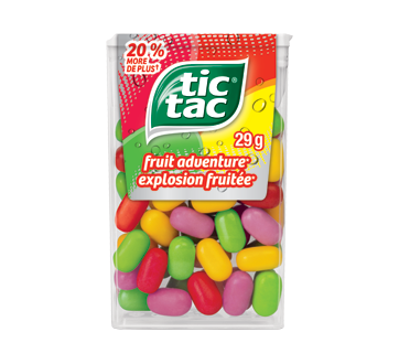 Tic Tac 29 G Fruit Adventure Tic Tac Candy Jean Coutu