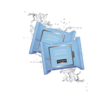 Image 2 of product Neutrogena - All-in-One Make-up Removing Cleansing Wipes, 25 units