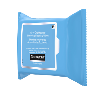 Image 7 of product Neutrogena - All-in-One Make-up Removing Cleansing Wipes, 25 units