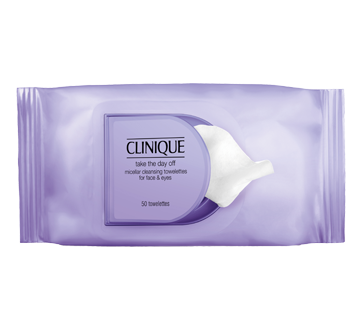 Take the Day Off Micellar Cleansing Towelettes for Face & Eyes, 50 units