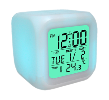 Image of product eLink - Alarm Clock with Changing Colours, 1 unit