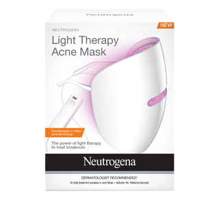 Light Therapy Acne Mask – Neutrogena : Pimples or acne