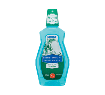 Antibacterial Mouthwash, 1 L, Peppermint