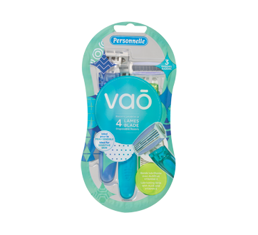 Image of product Personnelle - Vao 4-Blade Disposable Razors, 3 units