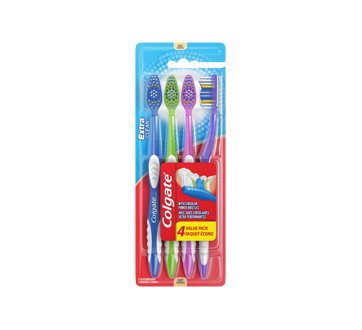 Extra Clean Toothbrush, 4 units, Soft