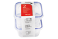 Thumbnail of product Home Exclusives - Reusable Food Storage Containers with Lids, 280 ml, 2 units