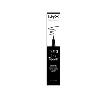 Image 2 of product NYX Professional Makeup - That's the Point Eyeliner Fine Liquid Eyeliner, 0.6 ml