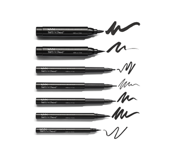 Image 6 of product NYX Professional Makeup - That's the Point Eyeliner Fine Liquid Eyeliner, 0.6 ml