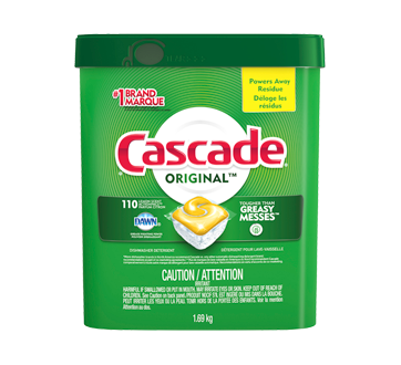 ActionPacs Dishwasher Detergent, Lemon