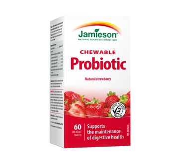 Image 2 of product Jamieson - Chewable Probiotic, 60 units, Strawberry
