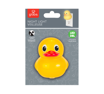 LED Nightlight Rubber, 1 unit, Duck