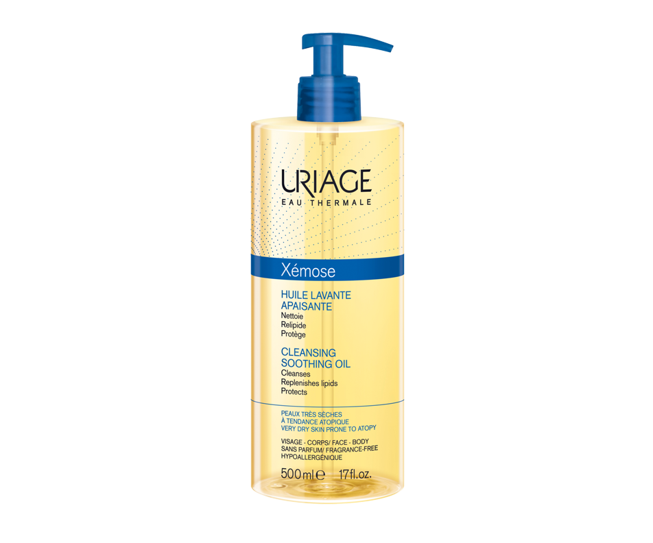 Xémose Cleansing Soothing Oil, 500 ml Uriage Cleanser Jean Coutu