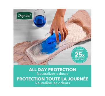 Image 2 of product Depend - Fresh Protection Women Incontinence Underwear Maximum Absorbency, Blush - Medium, 18 units