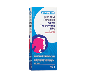 Image of product Personnelle - Benzoyl Peroxide Acne Treatment 5 %, 60 g