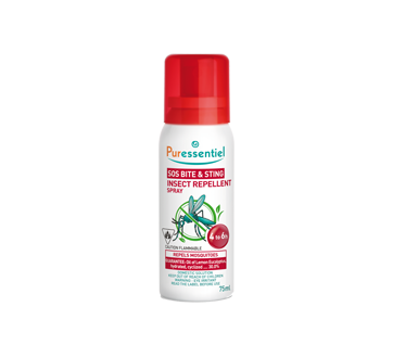 Image of product Puressentiel - SOS Bite & Sting Insect Repellent Spray, 75 ml