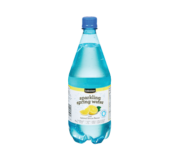 Carbonated Spring Water, 1 L, Lemon