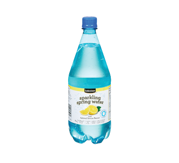 Carbonated Spring Water, 1 L, Lemon