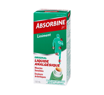 Image 1 of product Absorbine jr. - Liniment Pain Relieving Liquid, 120 ml