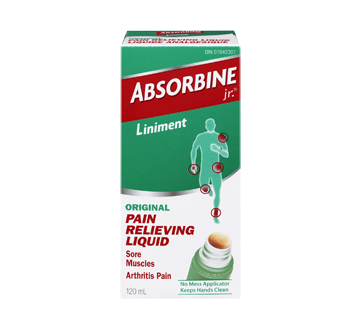 Image 2 of product Absorbine jr. - Liniment Pain Relieving Liquid, 120 ml