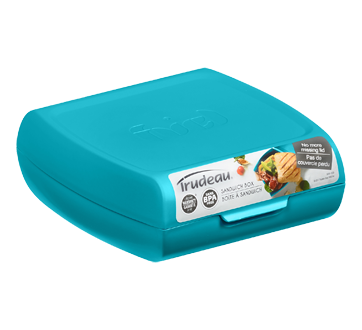 Image 1 of product Trudeau - Sandwich Box, 1 unit, Blue