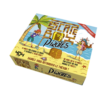Escape Box Pirates, 1 unit