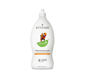 Image of product Attitude - Dishwashing Liquid, 700 ml, Citrus Zest