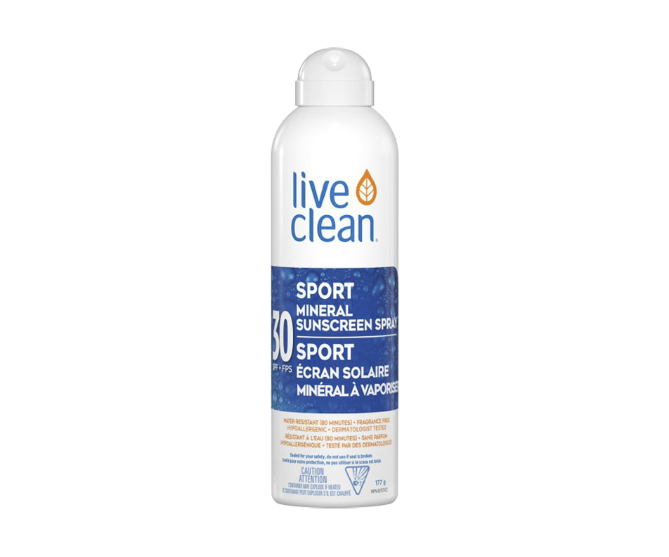 live clean sunscreen