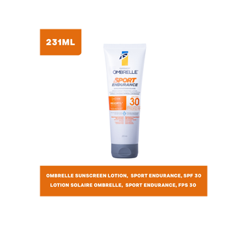 Image 3 of product Ombrelle - Sport Endurance Suncreen Lotion, SPF 30, 231 ml