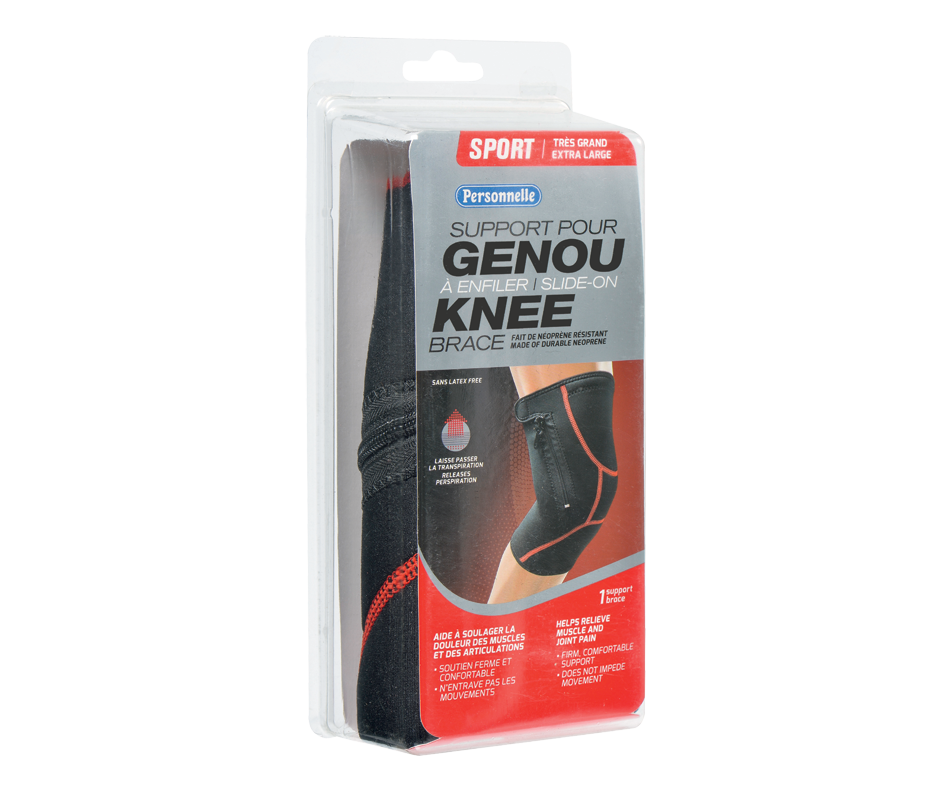SlideOn Knee Brace, Extra Large, 1 unit Personnelle Orthopedics