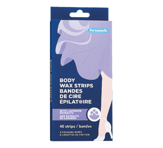 Body Wax Strips, 40 units