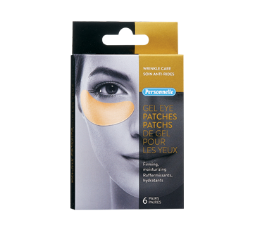 Gel Eye Patches, 6 pairs