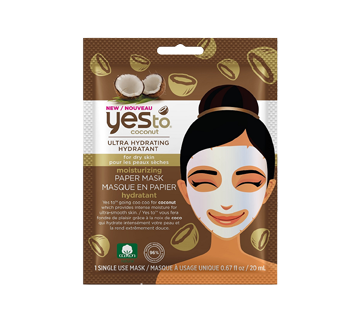 Image of product Yes To - Coconut Paper Mask, 20 ml