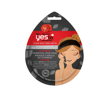 Image of product Yes To - Charcoal Mud Mask, 10 ml