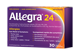 Thumbnail of product Allegra - Fexofenadine Hydrochloride Tablets 120 mg 24 Hour, 30 units
