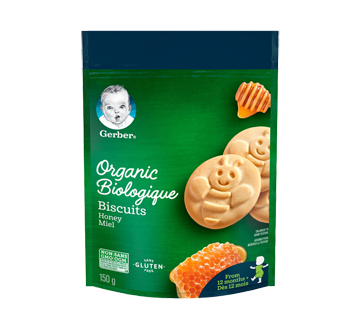 Image 1 of product Gerber - Organic Honey Biscuits From 12 Months +, 150 g