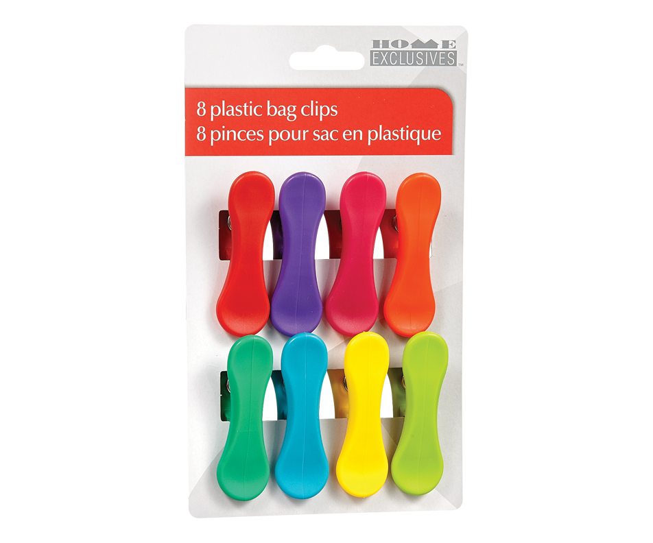 Plastic Bag Clips, 8 units Home Exclusives Small cooking appliances