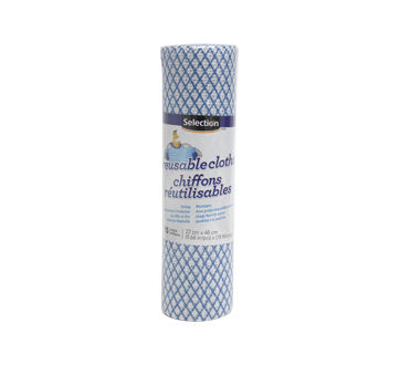 Reusable Cloths 22 x 48 cm, 15 units