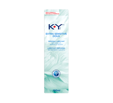 Image of product K-Y - Personal Lubricant Extra Sensitive Gel, 100 ml