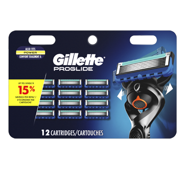 ProGlide Men's Razor Blades, 12 units
