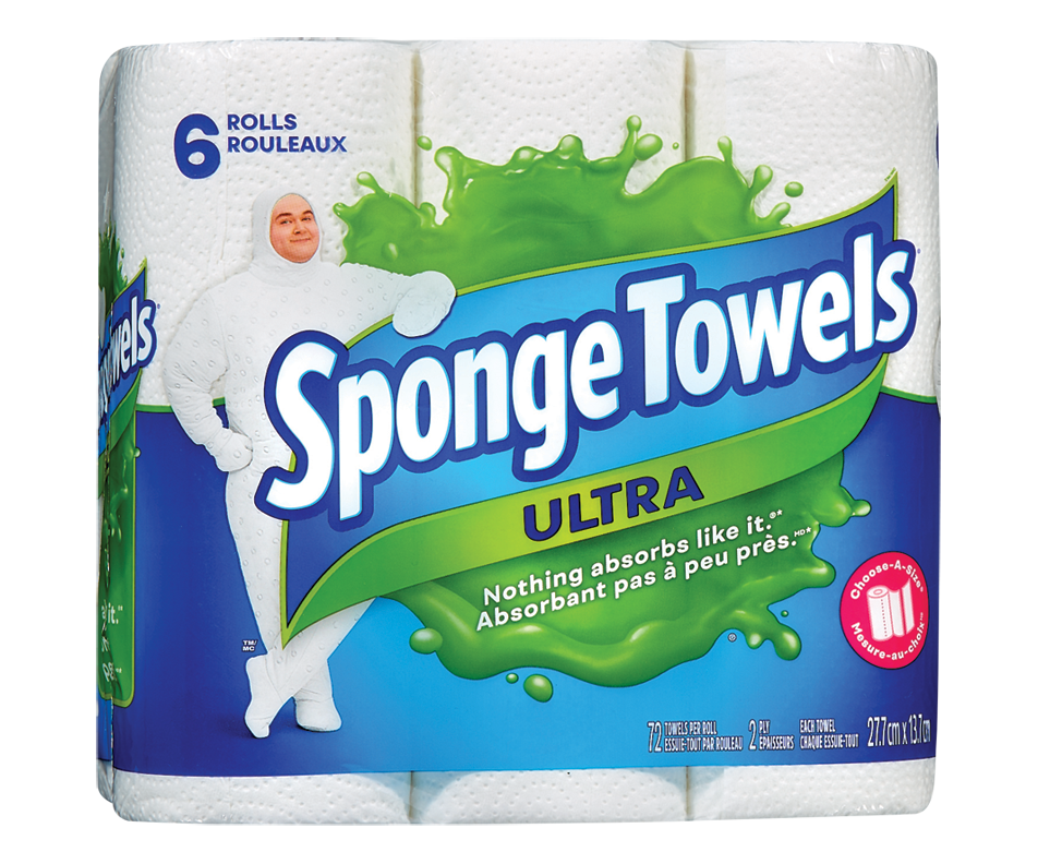 Ultra Paper Towels, 6 units Sponge Towels Paper towel Jean Coutu