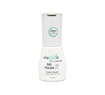 Angelic Gel Polish Rubber Top Coat, 10 ml, #4
