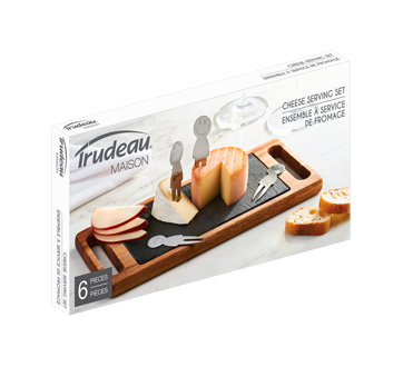 Image 1 of product Trudeau - Smiley Cheese Board Set, 6 units