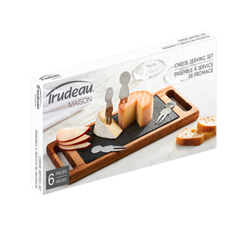 Smiley Cheese Board Set, 6 units