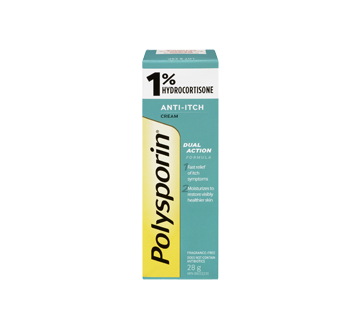 Image of product Polysporin - 1% Hydrocortisone Anti Itch Cream, 28 g