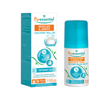 Image of product Puressentiel - Cryo Pure Roll-on with 14 Essential Oils, Intense Cold, 75 ml