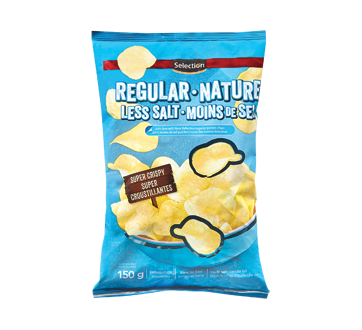 Image of product Selection - Potato Chips, 150 g, Salt Nature