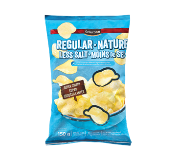Potato Chips, 150 g, Salt Nature